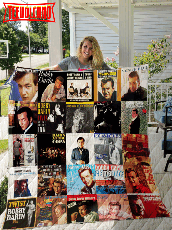 Bobby Darin Style Two 3D Customized Quilt Blanket