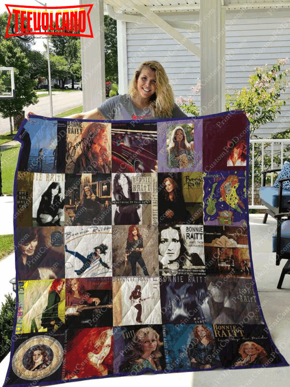 Bonnie Raitt Albums 3D Customized Quilt Blanket