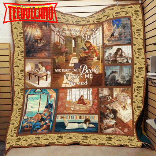 Book The End 3D Customized Quilt Blanket