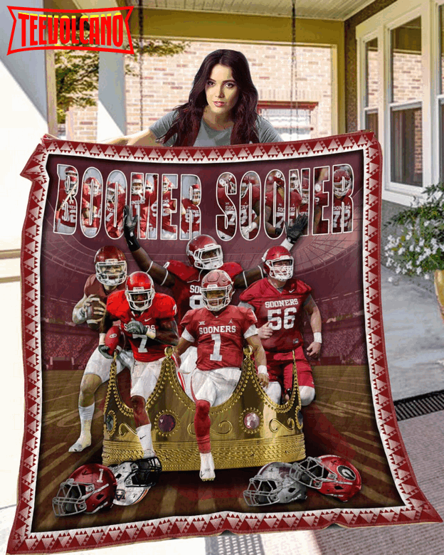 Boomer Sooner 3D Customized Quilt Blanket