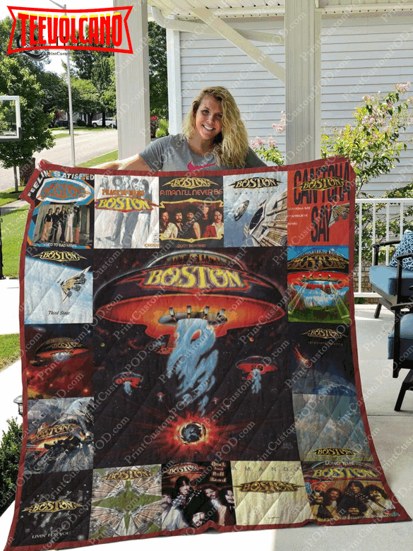 Boston Band Albums For Fans Version 3D Quilt Blanket