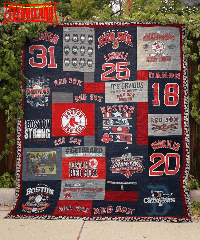 Boston Red Sox Blanket Customize Quilt Blanket