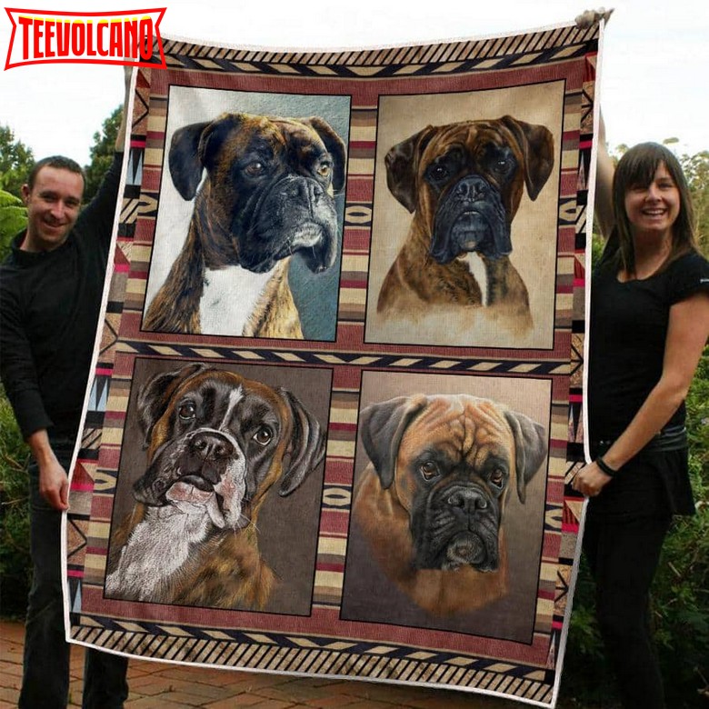 Boxer Keep Them Alive 3D Quilt Blanket