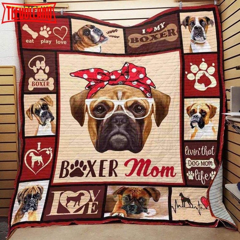 Boxereat Play Love Boxer 3D Quilt Blanket