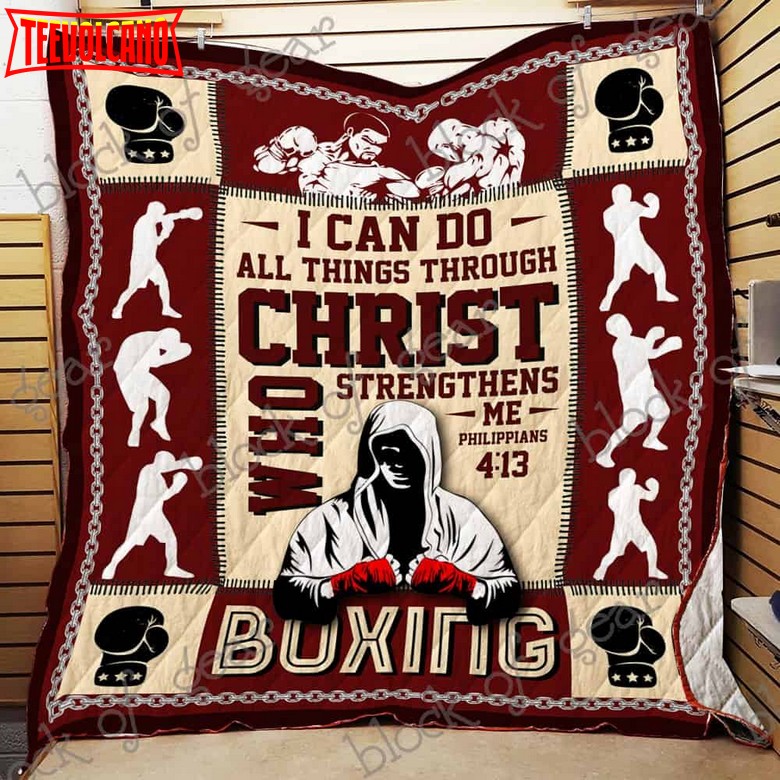 Boxing My Love, My Passion 3D Quilt Blanket