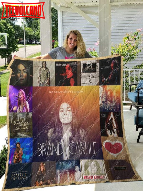 Brandi Carlile Albums 3D Customized Quilt Blanket