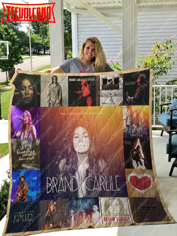 Brandi Carlile Albums For Fans Version 3D Quilt Blanket