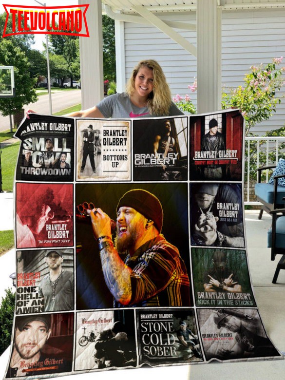 Brantley Gilbert 3D Customized Quilt Blanket