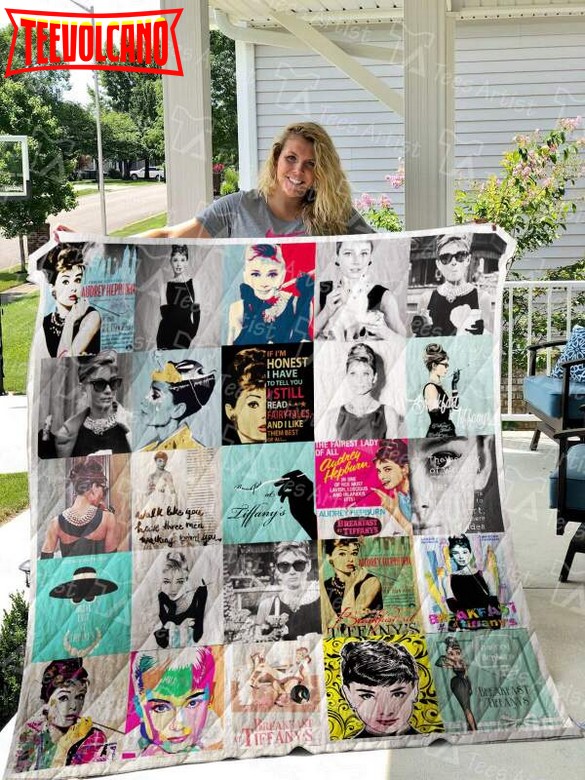 Breakfast At Tiffanys 3D Quilt Blanket