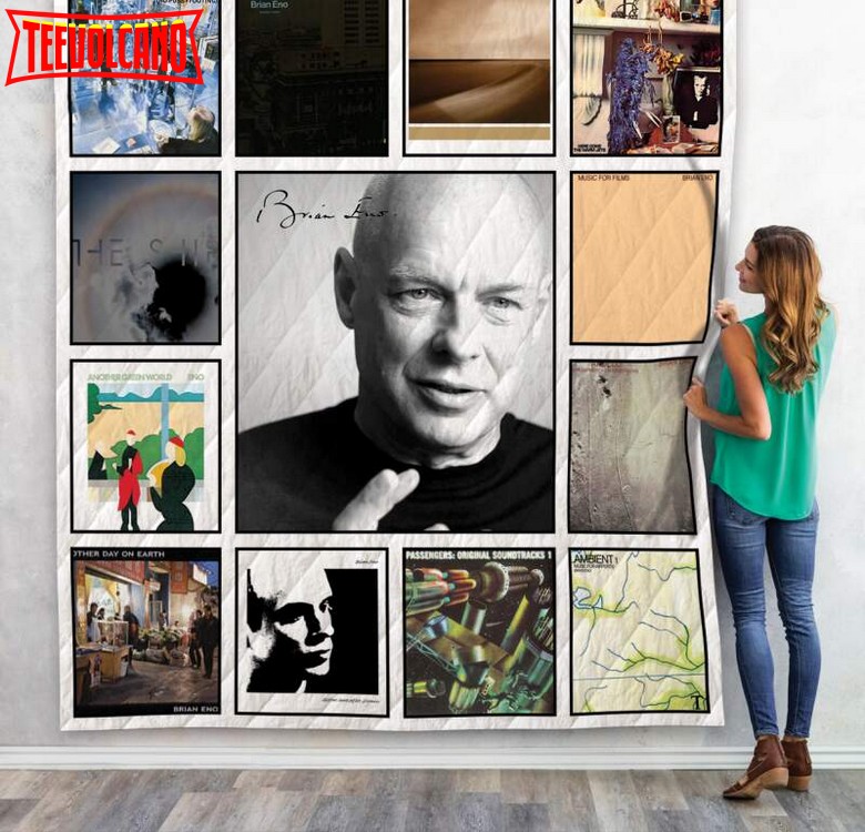 Brian Eno For Fans 3D Quilt Blanket