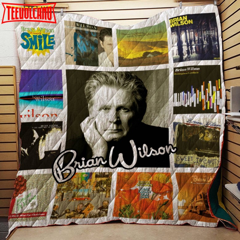 Brian Wilson Albums 3D Quilt Blanket