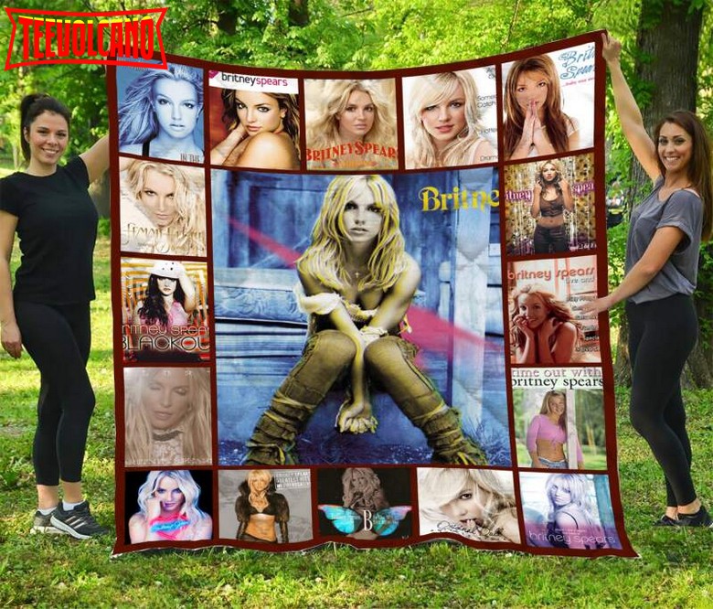 Britney Spears 3D Quilt Blanket