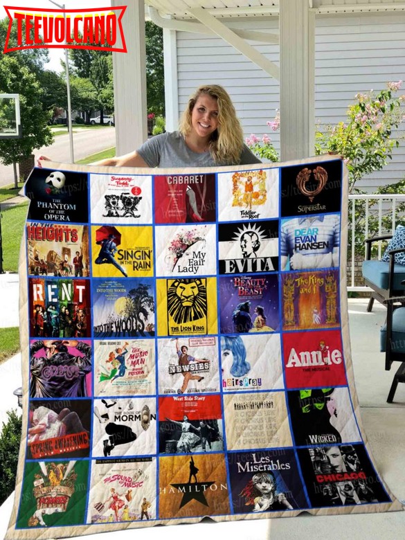 Broadway 3D Quilt Blanket