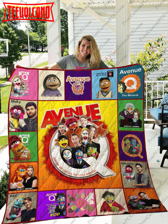 Broadway Avenuemusical 3D Customized Quilt Blanket