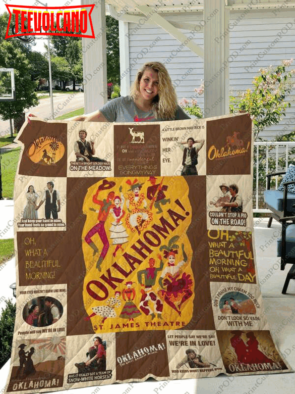 Broadway Oklahoma Musical 3D Customized Quilt Blanket