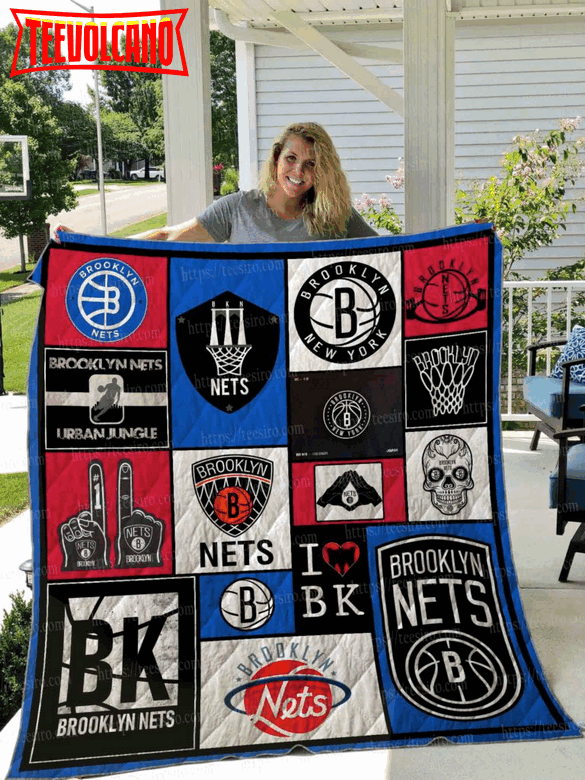 Brooklyn Nets Banket 3D Quilt Blanket