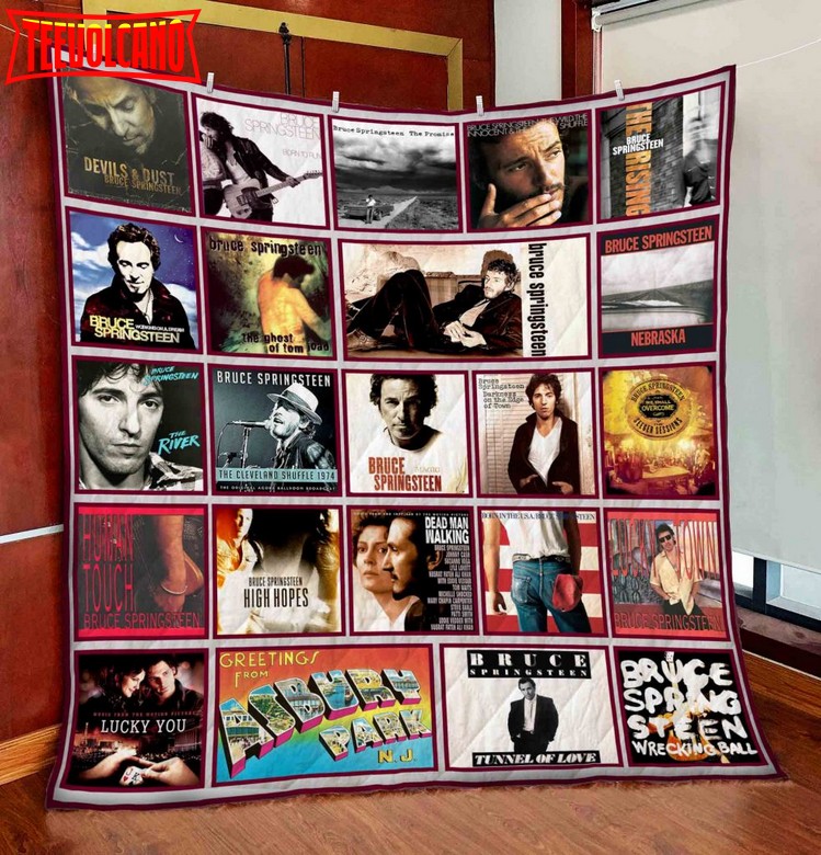 Bruce Springsteen 3D Quilt Blanket