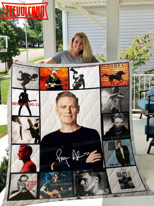 Bryan Adams 3D Quilt Blanket