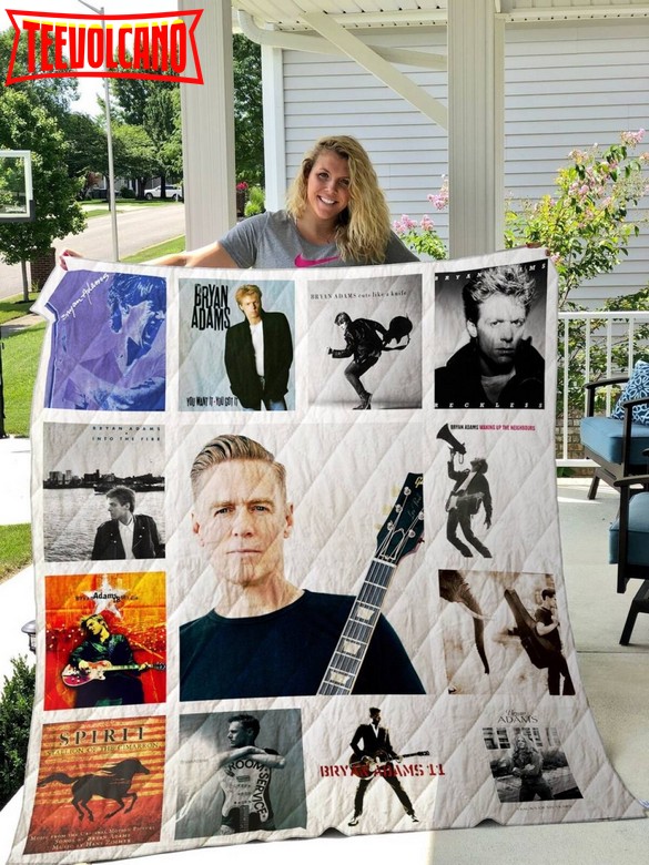 Bryan Adams Customize Quilt Blanket