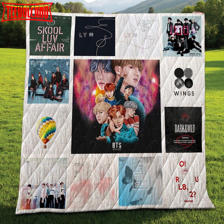 Bts For Fans New 3D Quilt Blanket