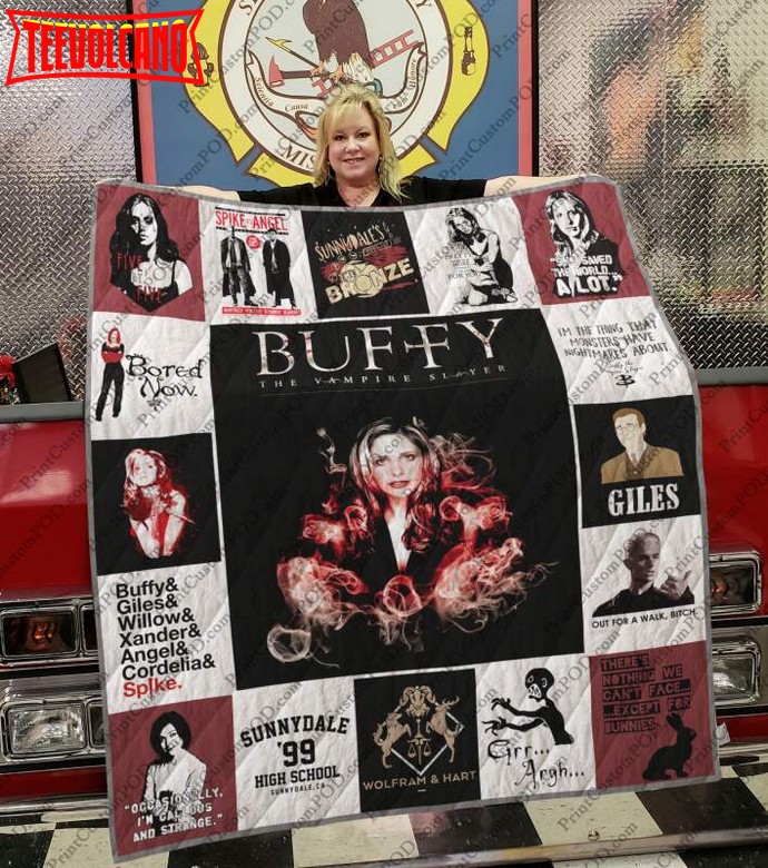 Buffy The Vampire Slayer For Fans Version 3D Quilt Blanket