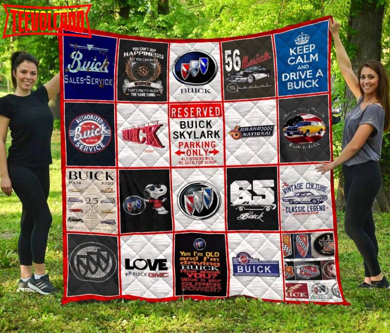 Buick Authorized Servyce 3D Customized Quilt Blanket