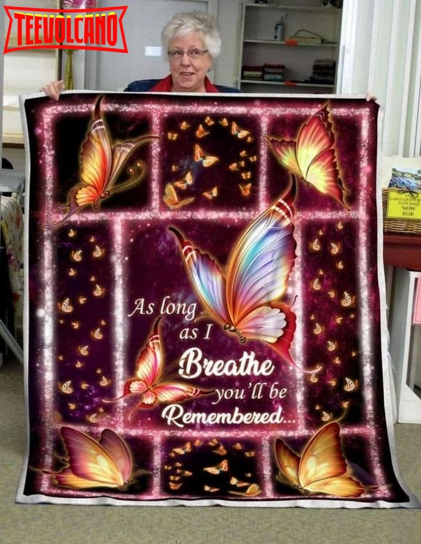 Butterfly Everlasting Love 3D Quilt Blanket