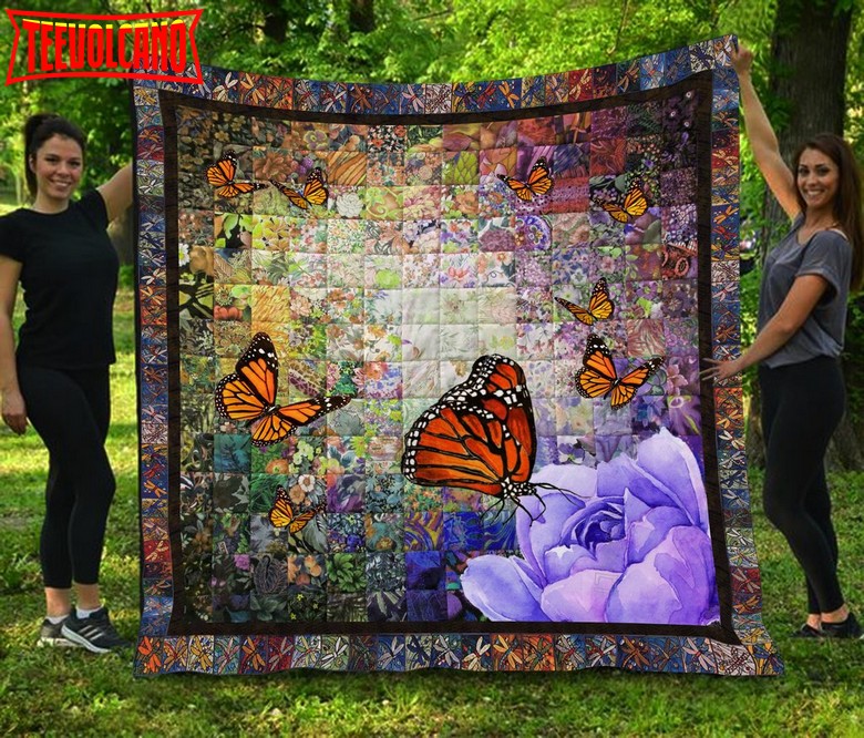 Butterfly So Hot Christmas Gift 3D Quilt Blanket