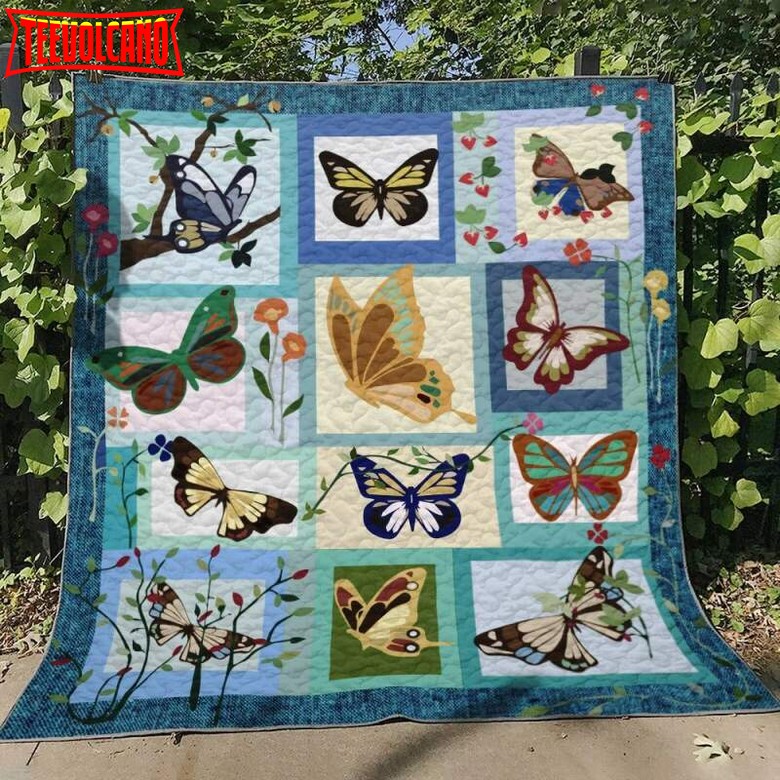 Butterfly Someone Like You 3D Quilt Blanket