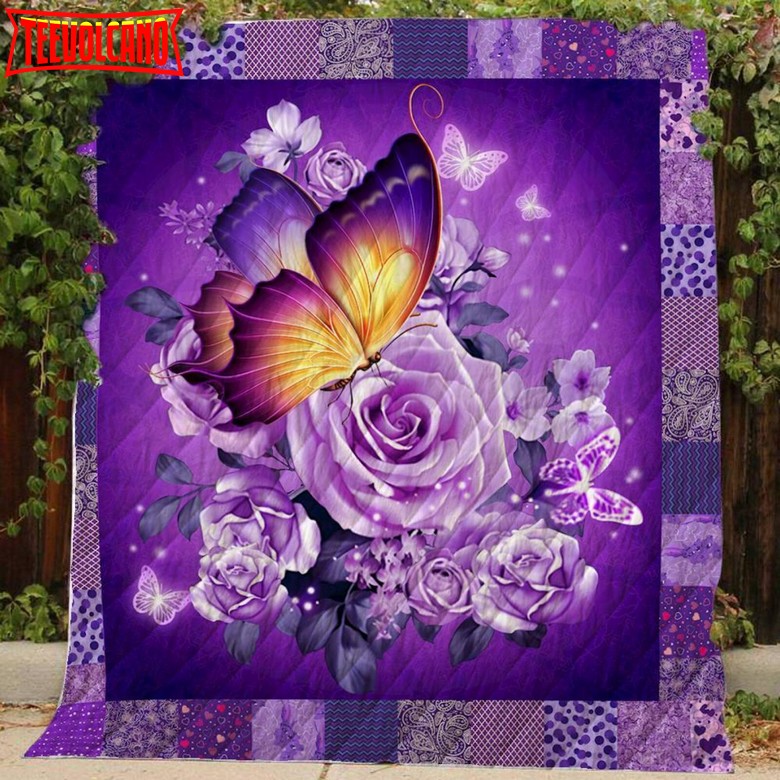 Butterfly To Love 3D Quilt Blanket