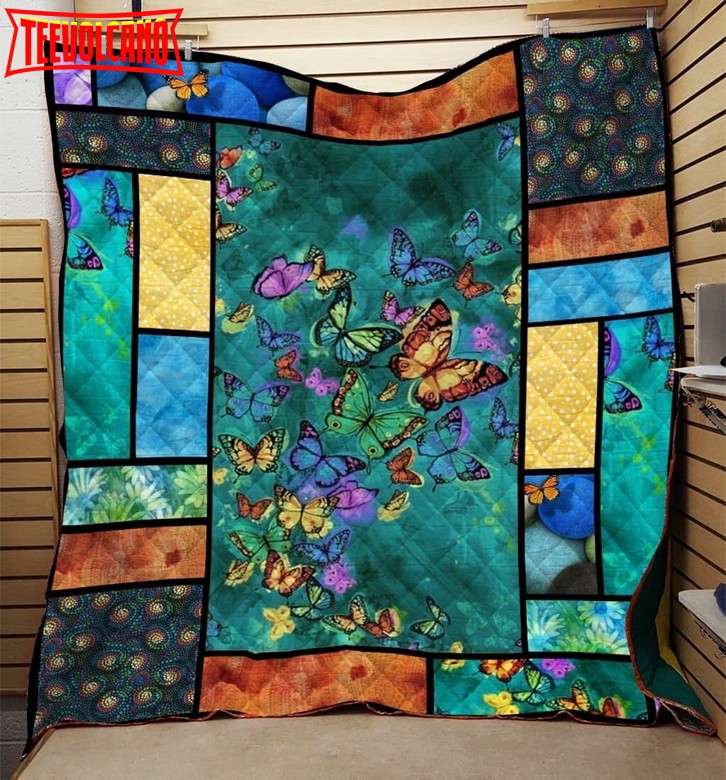 Butterfly We Won’T Stop Christmas Gift 3D Quilt Blanket