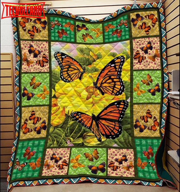 Butterfly You Light Up My Life 3D Quilt Blanket