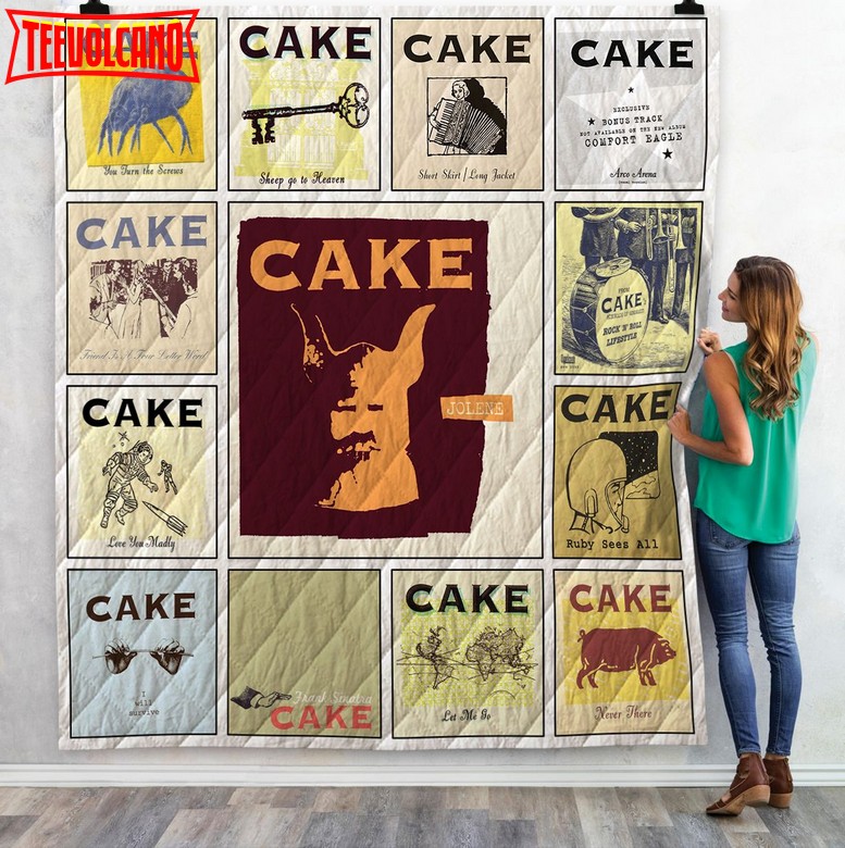 Cake Singles 3D Customized Quilt Blanket