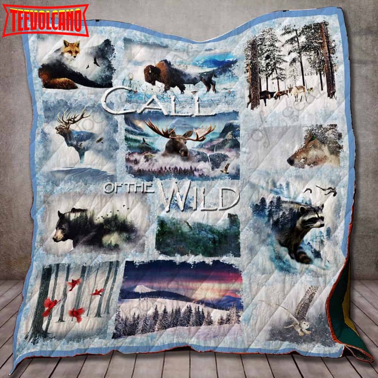 Call Of The Wild 3D Quilt Blanket