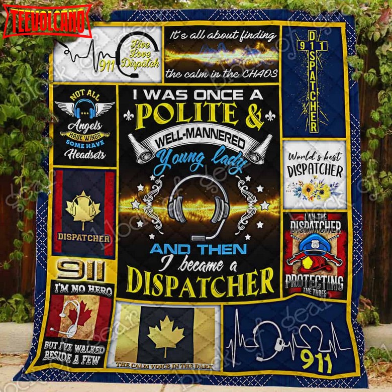 Canada Women Dispatchers 3D Quilt Blanket