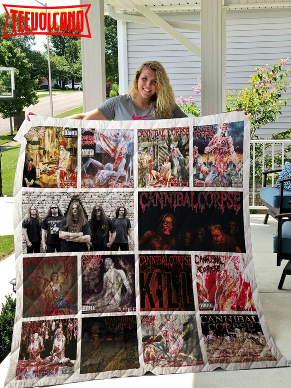 Cannibal Corpse Albums 3D Customized Quilt Blanket