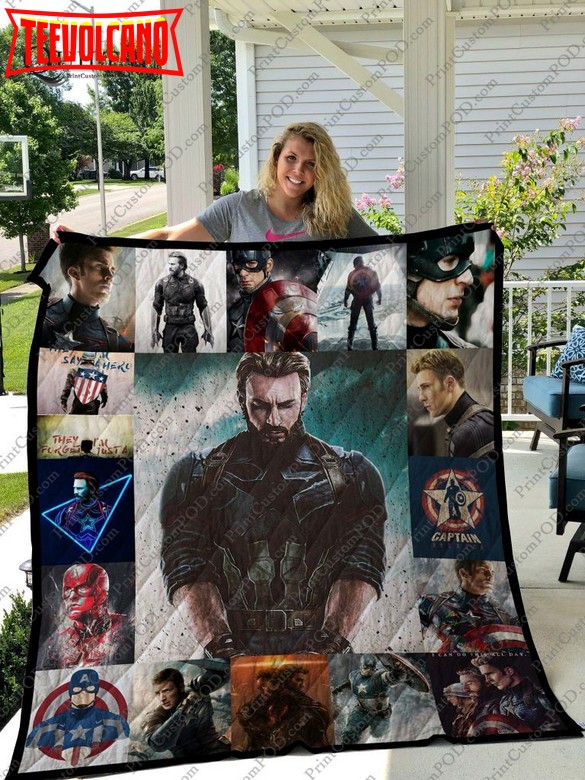 Captain America For Fans 3D Quilt Blanket