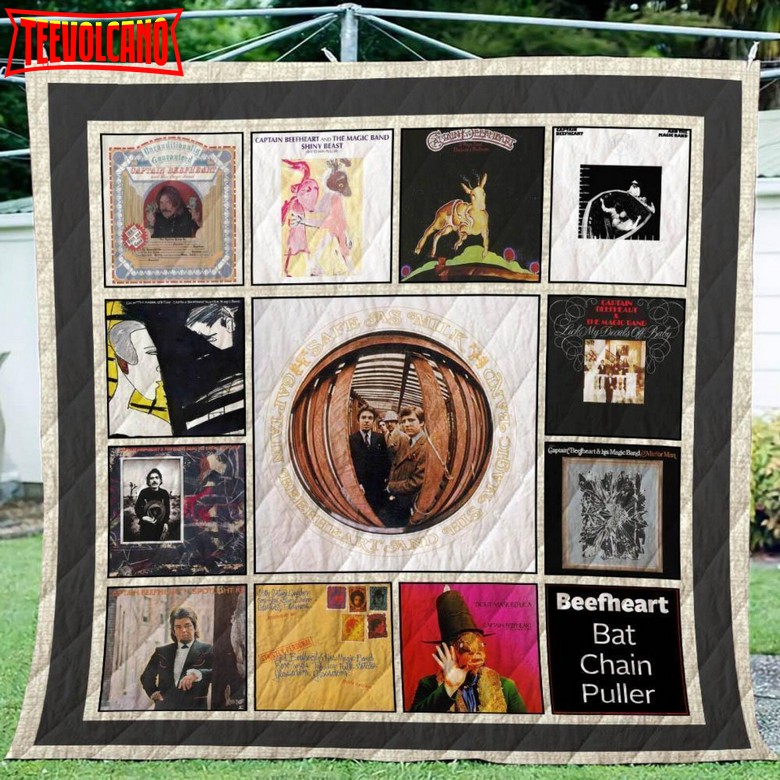 Captain Beefheart Quilt Blanket