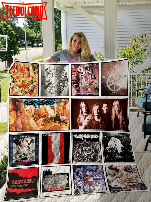 Carcass 3D Quilt Blanket