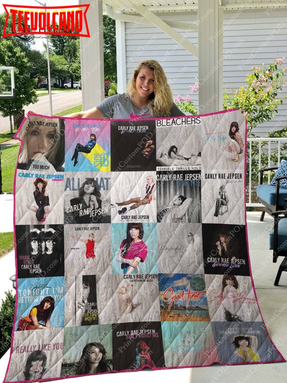 Carly Rae Jepsen Albums 3D Customized Quilt Blanket