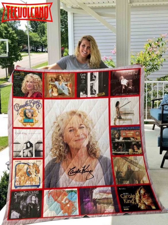 Carole King Bkanket 3D Quilt Blanket