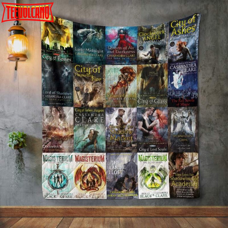 Cassandra Clare Books 3D Quilt Blanket