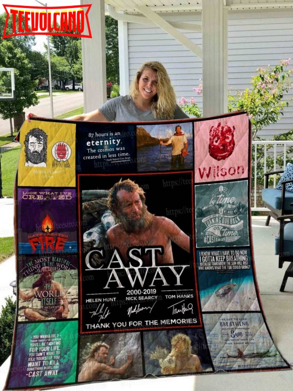 Cast Away 3D Quilt Blanket