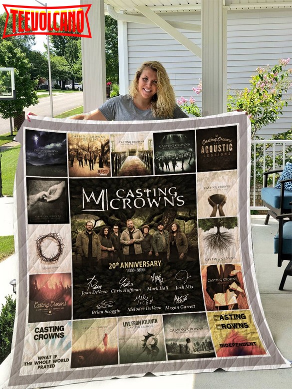 Casting Crowns 3D Customized Quilt Blanket