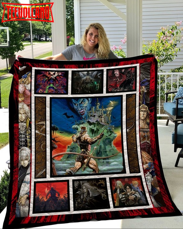 Castlevania 3D Quilt Blanket