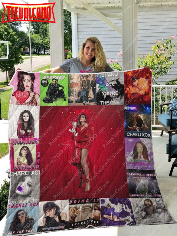 Charli Xcx Albums For Fans Version 3D Quilt Blanket