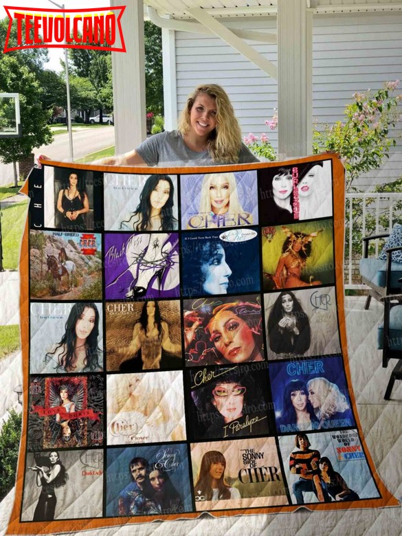 Cher Album 3D Quilt Blanket