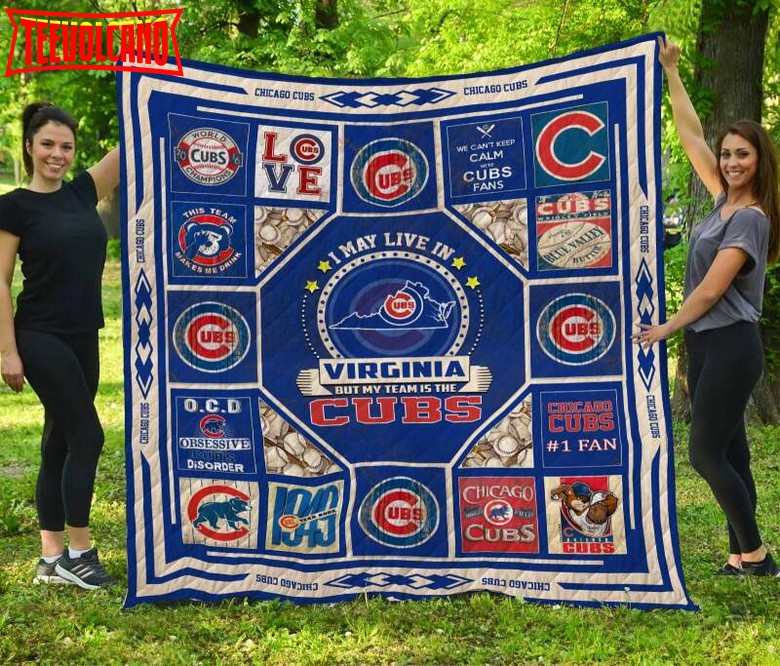 Chicago Cubsvirginia 3D Customized Quilt Blanket