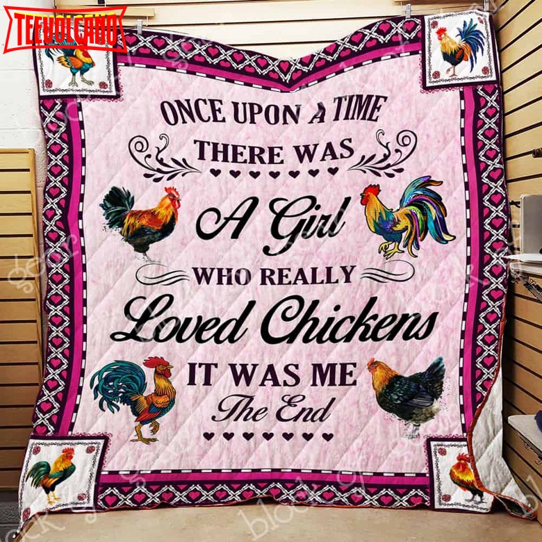 Chicken 3D Quilt Blanket