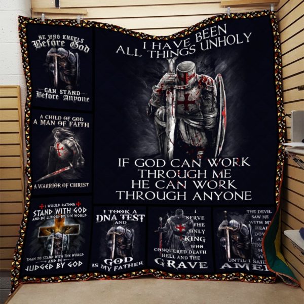 Child Of God 3D Customized Quilt Blanket